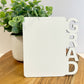 GRAD Photo Frame Sublimation Blank