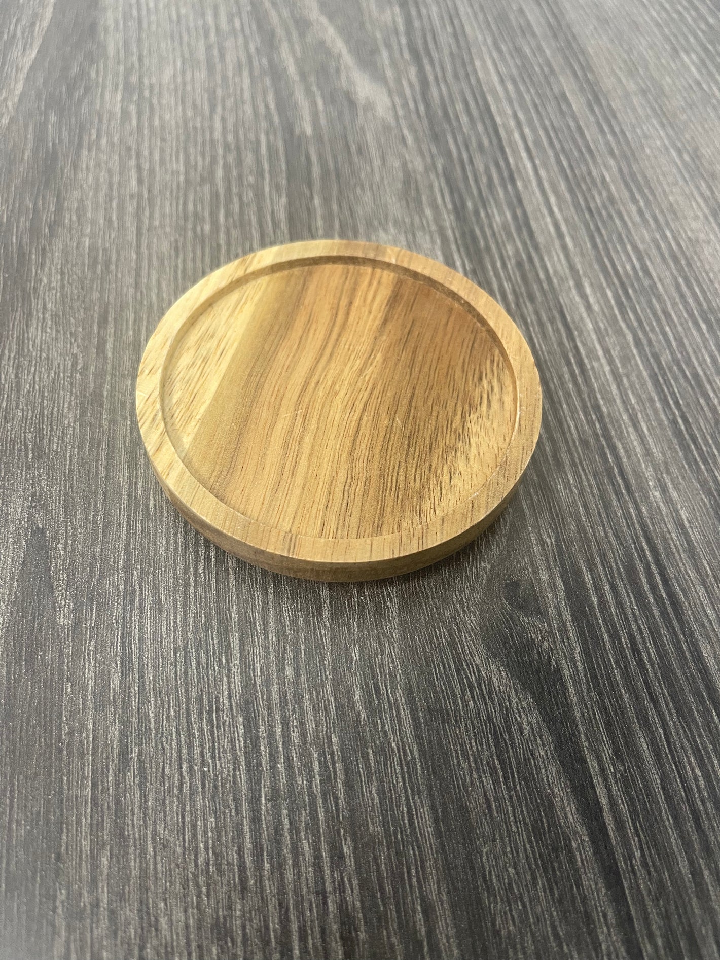 Acacia Wood Lid/Coaster ONLY for 15 oz mug