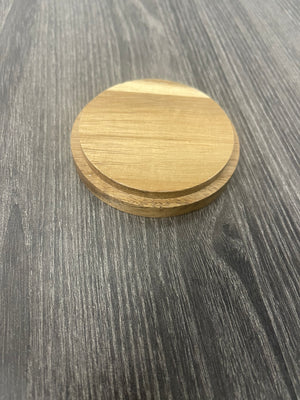 Acacia Wood Lid/Coaster ONLY for 15 oz mug