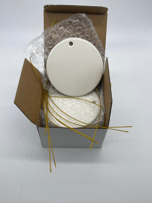 Ceramic Ornament - 10 Pack