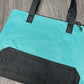 Color Block Tote Bags