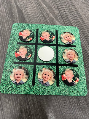 TicTacToe/Game Board Double Sided Sublimation!