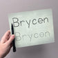 Double Sided Dry Erase Board MDF