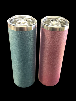 Chunky Glitter 20 Oz Skinny Tumbler