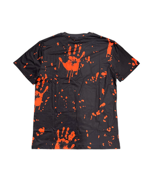 Blood Splatter Faux Bleached Adult Unisex Shirts