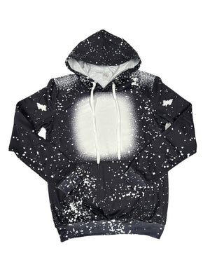 Faux Bleached Adult Unisex Hoodie