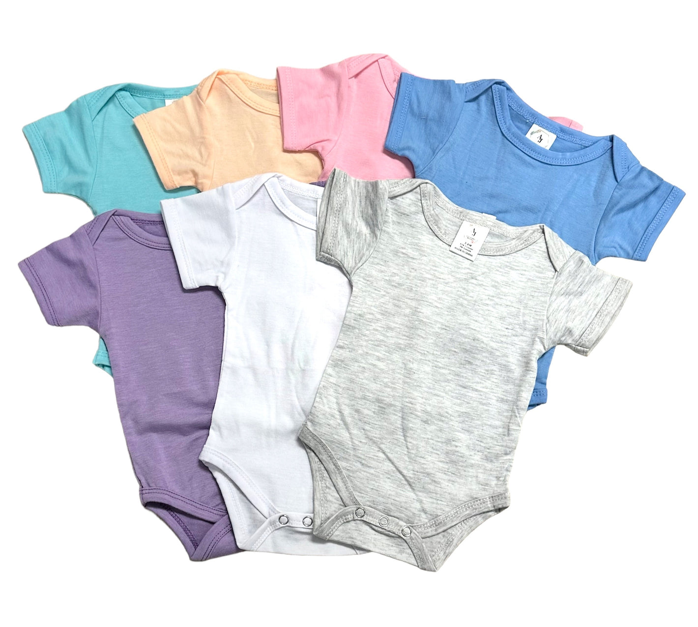 Sublimation Solid Onesies