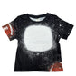 Sports Faux Bleach Kids Unisex Shirt