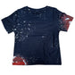 Sports Faux Bleach Kids Unisex Shirt