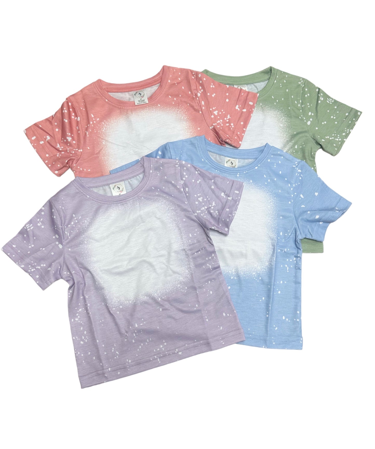 Spring Faux Bleach Kids Unisex Shirt