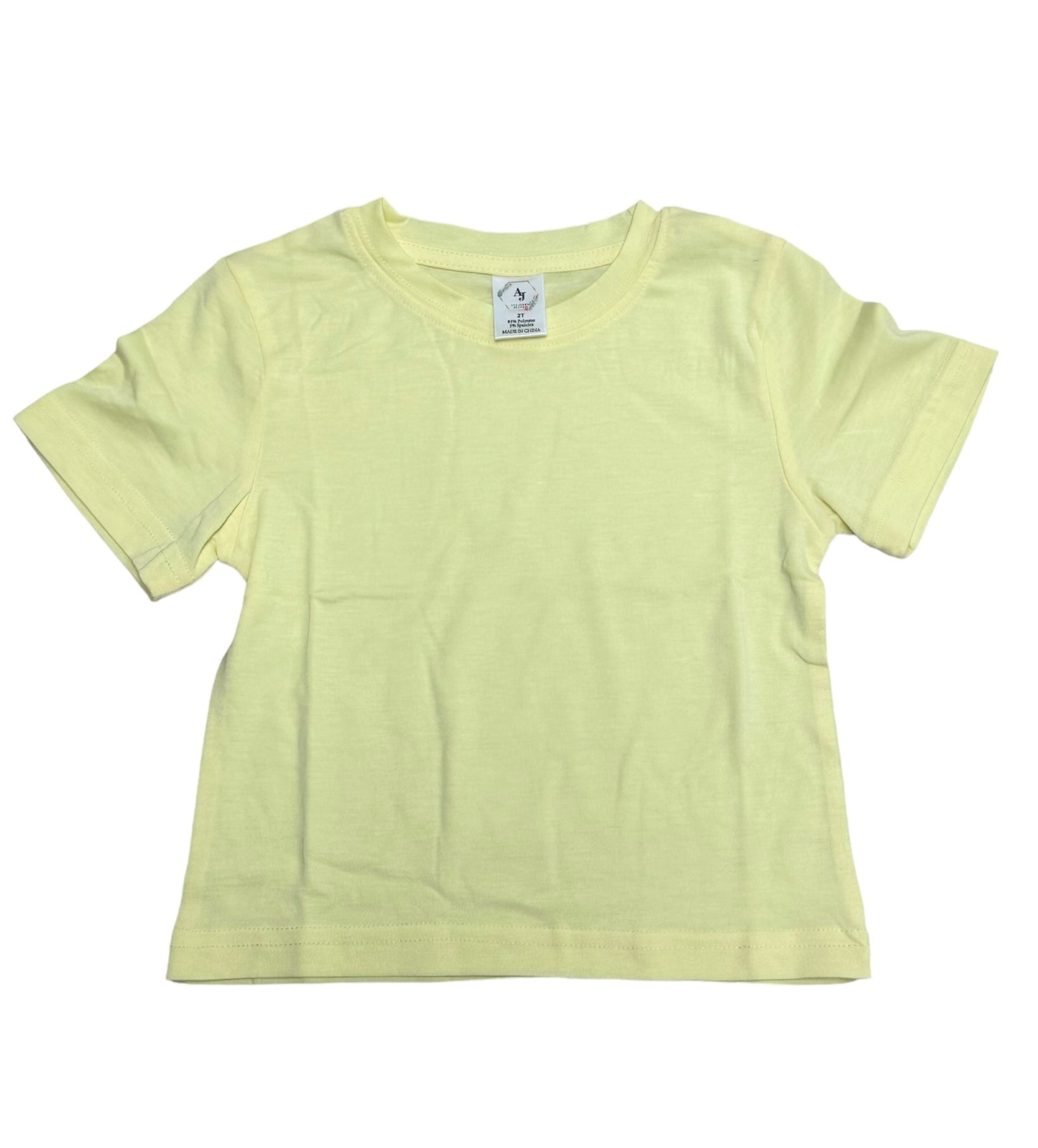 Spring Solid Kids Unisex Shirt