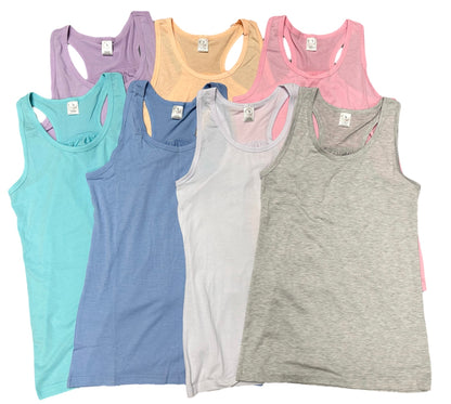 Women's Scrunch Back Tank Tops