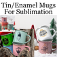 11 Oz Enamel/Tin Camp Mugs