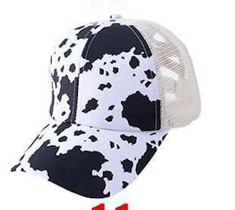 Criss Cross Back Distressed Hats 2