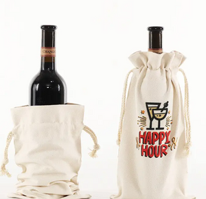 Linen Wine Bottle Holder