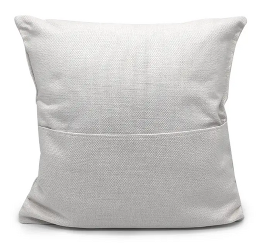 Pillow Pocket Linen Pillow Case 16x1