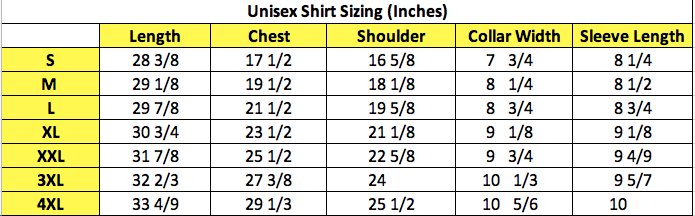 Adult Unisex Shirt