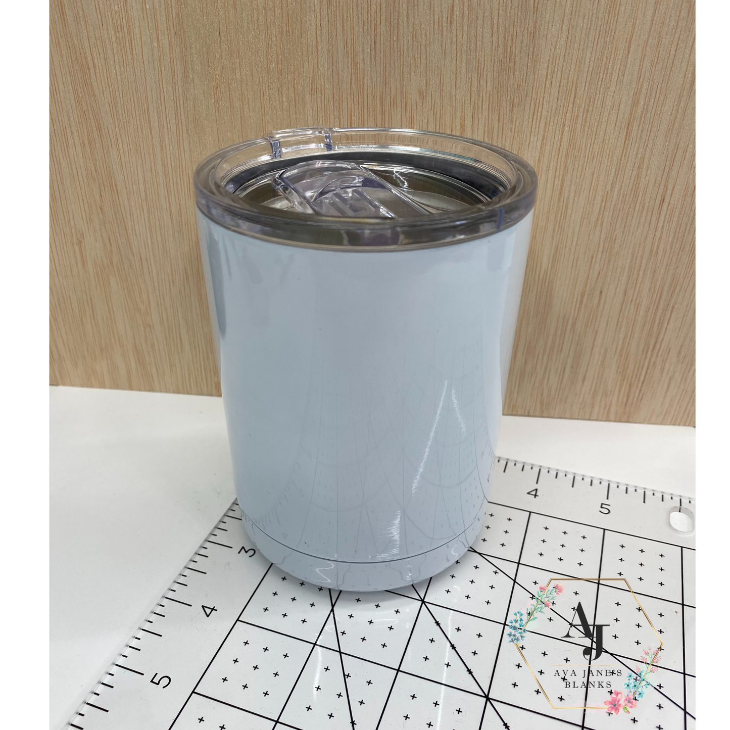 Low Ball Tumbler - 12 Oz with Lid