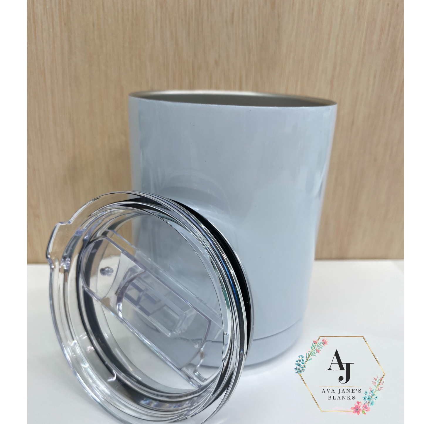 Low Ball Tumbler - 12 Oz with Lid