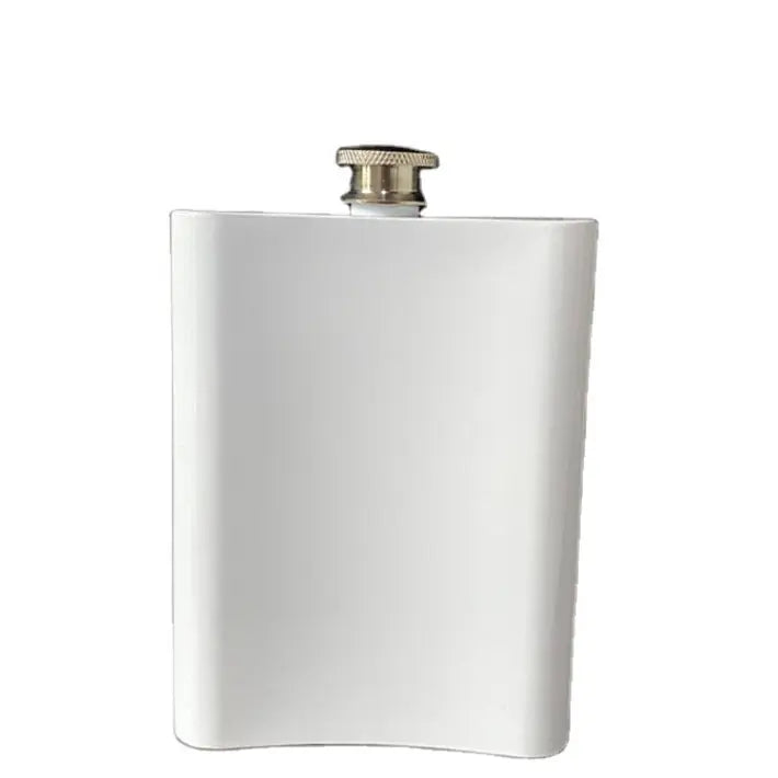 Flask 7oz - Sublimation White Finish