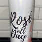 Wine Bottle Holder - White Shimmer Sublimation