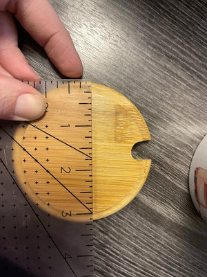 Bamboo Lid & Spoon ONLY for 11 oz mug